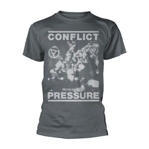 CONFLICT INCREASE THE PRESSURE (GREY) T-SHIRT