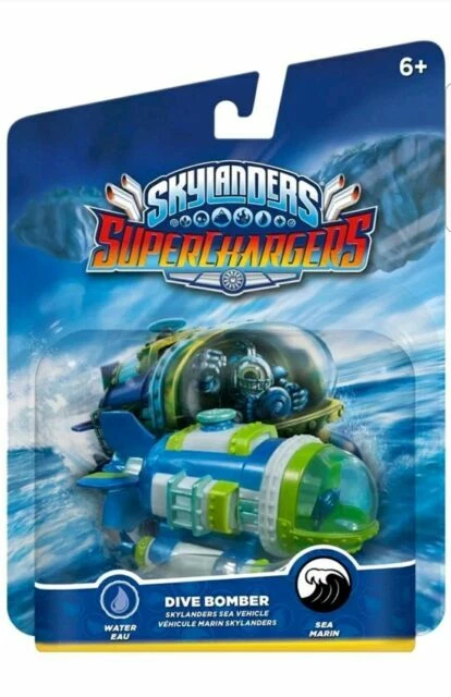 Dive Bomber Vehicle Skylanders Superchargers Ps3 Wii Xbox 360 Imaginators