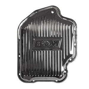 B&M Hi-Tek Deep Transmission Chrome Pan For Chev/Gm/P-tiac/Buick/Oldsmobile/Cadi - Picture 1 of 7