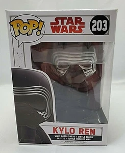 Funko Pop! Disney Star Wars Kylo Ren #203 Vinyl Bobble-Head Figure - New - Picture 1 of 6
