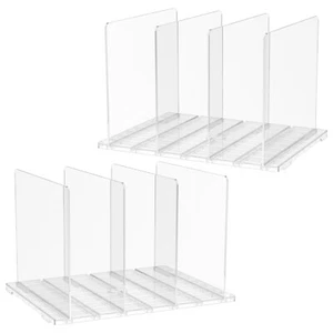 2Pcs Closet Purse Organizer Adjustable Handbag Organizer Storage Organizer ¿≒ - Picture 1 of 9