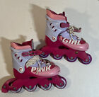 Barbie Girls In-Line Roller Skates Pink Girl Size 1 - 4