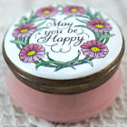 Trinket Box May you be Happy Made in England by Crummles