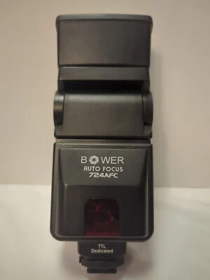 Bower SFD328 Digital Automatic Flashgun READ with Battery Corrosion on Terminals - Image 1 of 4