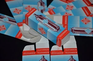 85 pcs TELEFUNKEN Tube Boxes for Audio tubes ECC81-ECC88, E88CC EL84 EZ81 ECC83 - Picture 1 of 9