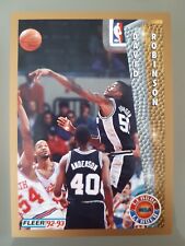 1992-93 Fleer Basketball David Robinson League Leader #244 San Antonio Spurs NBA