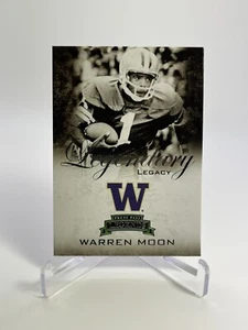 Warren Moon 2008 Press Pass Legends Football Legendary Legacy Insert #LL-4 - Picture 1 of 2