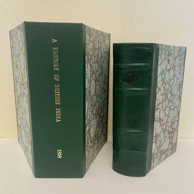 History of British India (1858) Large Map, Fine Binding & Box - Image 1 of 4