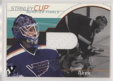 2001-02 ITG Be A Player Memorabilia Vault Black 1/1 Roman Turek #SC-15 1o3