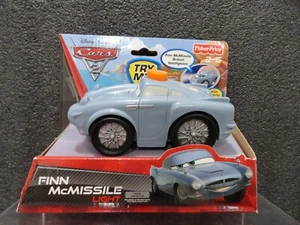 Disney Pixar Cars 2 Finn McMissile Light Car Fisher Price Ages 2-6 - Picture 1 of 5