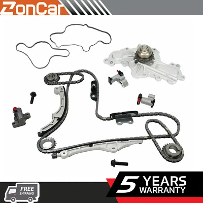 Timing Chain Kit Water Pump For 07-10 Ford Edge Taurus Lincoln Mkz 3.5 3.7L V6 — 第 1/4 张图片
