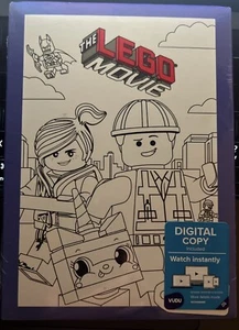 The LEGO Movie (DVD) Colorable Slip-Cover NEW AND SEALED - Picture 1 of 1