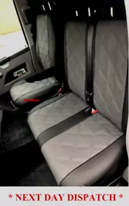 Fundas de asiento de cuero a medida 2+1 CITROEN JUMPY 2017 2018 2019 2020 2021 - - Imagen 1 de 3