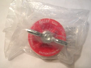 NEW OATEY 33400 PLASTIC RUBBER WING NUT 1 1/2" PLUMBING PIPE TEST PLUG - Picture 1 of 3
