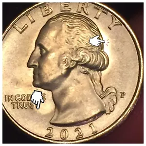 2021-P WCD Quarter BU Error “NEW DISCOVERY” (Thru Strike Shadow Look) - Picture 1 of 3