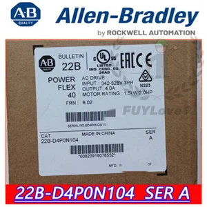 Brand New AB 22B-D4P0N104 PowerFlex 1.5 kW 2 HP AC Drive - Picture 1 of 4