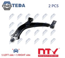 ZWD-CT-007 LH RH TRACK CONTROL ARM PAIR FRONT OUTER LOWER NTY 2PCS NEW