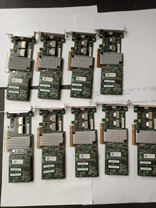 Dell DNKYM LSI 9265-8i MegaRAID 8-Port PCIe x8 RAID Controller LOT OF 9 - Picture 1 of 7