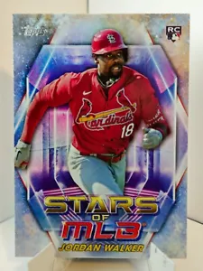 2023 Topps Update Series - Stars of MLB Jordan Walker #SMLB-85 (RC) Cardinals - Picture 1 of 2