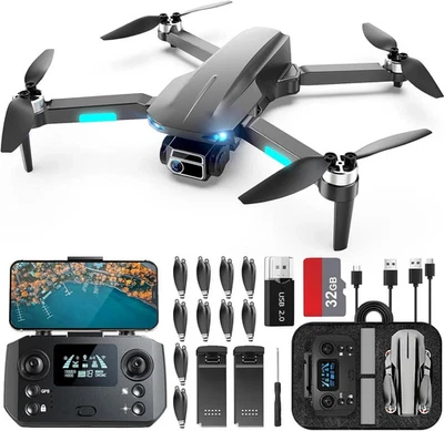 Drones with Camera 4k 3800ft 5G GPS Transmission 2X25min Flight Time 2 Batteries - Image 1 of 4