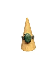 NEW Moss Agate Ring | Size 7.5 - Picture 1 of 4