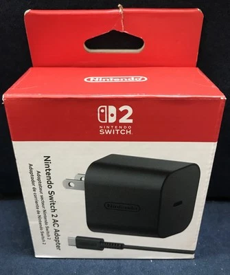 Nintendo Switch 2 AC Adapter-NEW - Image 1 of 4