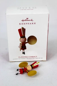 Hallmark 2018 Edición Limitada Platillos Chocantes Banda Recuerdo Ornamento en Caja - Imagen 1 de 11