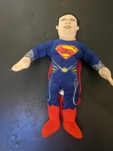 DC Comics Superman Man Of Steel 16" Plush Toy Collectible - Picture 1 of 3