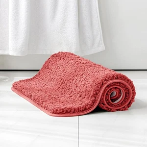 Extra Thick Non Slip Bathroom Rug Shaggy Soft Bath Mat Plush Microfiber Absor... - Picture 1 of 6