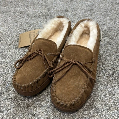 Bearpaws Hombre Gamuza Mocasín Zapatillas Marrón 9 NUEVO Foto 1 de 3