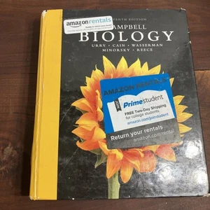 Campbell Biologie elfte Ausgabe Urry Cain Wasserman Hardcover Lehrbuch Pearson - Bild 1 von 8