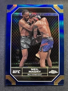 2024 Topps Chrome UFC #144 Neil Magny Blue Refractor /150 - Picture 1 of 2