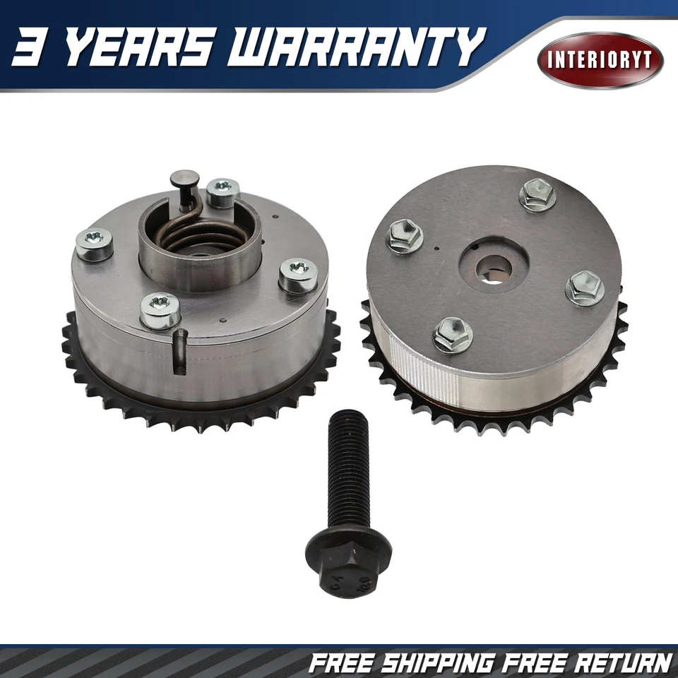 Engranajes de árbol de levas de distribución VVT de admisión y escape para Toyota Corolla Scion xD L4 1,8 L Foto 1 de 4