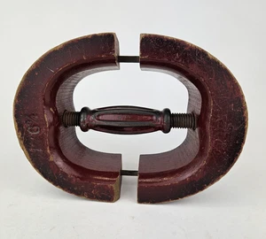 Vintage Wood Hat Stretcher Millinery Tool Wooden Adjustable 6 3/4" - Picture 1 of 12
