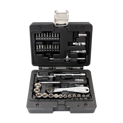 Set Chiavi a Bussola Beta assortimento 42 Pezzi Cricchetto inserti avvitatore Foto 1 de 4