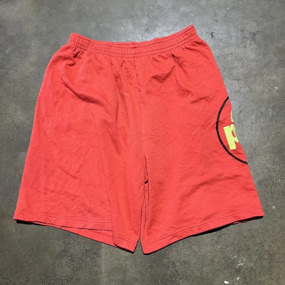 Pantalones Cortos Vintage Años 80 90 The Pump Reebok Algodón Rojo 32x8 Foto 1 de 4