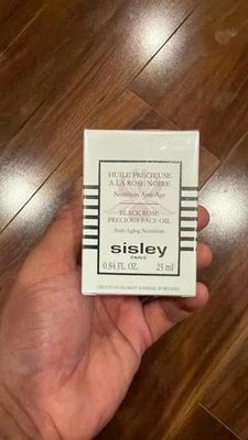 Sisley Black Rose kostbares Gesichtsöl Anti-Aging Ernährung 25ml/0,84oz Neu im Karton - Bild 1 von 2