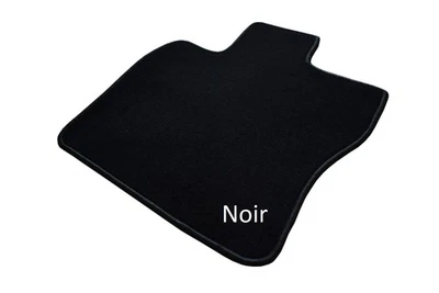 Premium Tapis de sol velour pour Mazda MX 5 MX-5 III cabrio 2005-2014, Noir moqu - Photo 1/4