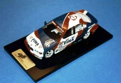 Decal 1/43 BMW 318i "FINA " CIVT'93 Vallelunga #22 Aiello Cartograf decal RARE - Immagine 1 di 2