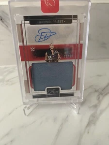2024 Panini WWE Three Count DAMIAN PRIEST MATERIAL AUTO 22/99! - Picture 1 of 6