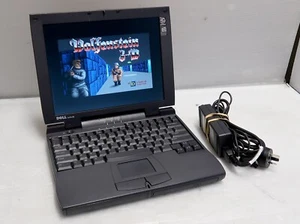 Dell Latitude CP, Pentium MMX 233MHz, WINDOWS 98 - WORKING VINTAGE LAPTOP, 2 - Picture 1 of 18