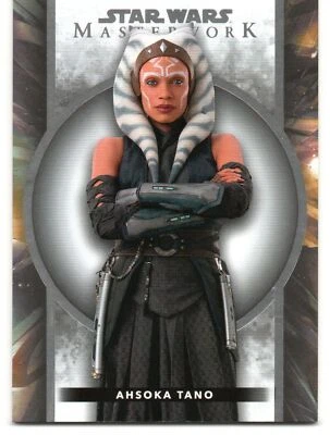 AHSOKA TANO / 2022 Topps Star Wars Masterwork BASE Trading Card #33 - Image 1 of 2