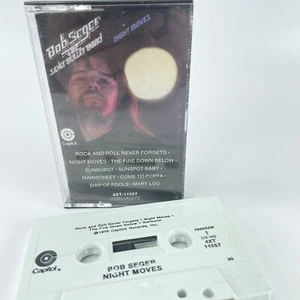 Night Moves by Bob Seger and The Silver Bullet Band Cassette Tape 1976 Capital - Picture 1 of 7