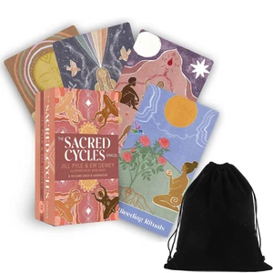 The Sacred Cycles Oracle Card Deck & Guide Body's Wisdom With Bag - Picture 1 of 8