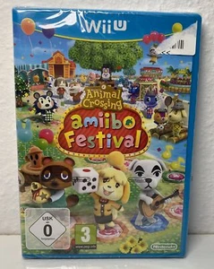 WII U Welcome to Animal Crossing amiibo Festival nur Spiel ohne Figuren NEU - Bild 1 von 2