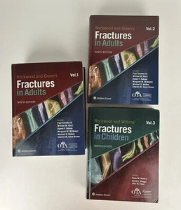 Rockwood and Green's Fractures in Adults & Children 9th Edition Complete Set - Imagen 1 de 8