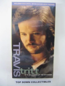 Travis Tritt, It's All About To Chance VHS Music Viideo Never Opened - Imagen 1 de 2