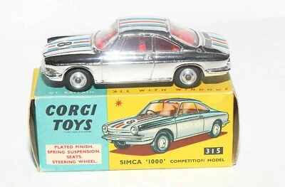 Corgi 315 Simca Sports, VNM in Good Original Box - Image 1 of 4