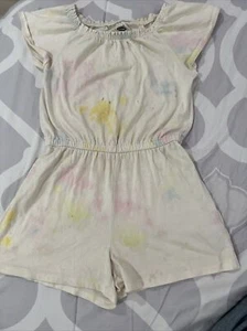 Girls Old Navy Off White Romper Size M (8) - Picture 1 of 13