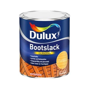 Dulux Bootslack Klarlack Endlack Schlussanstrich Holzschutz Farblos Glanz 750 ml - Bild 1 von 5